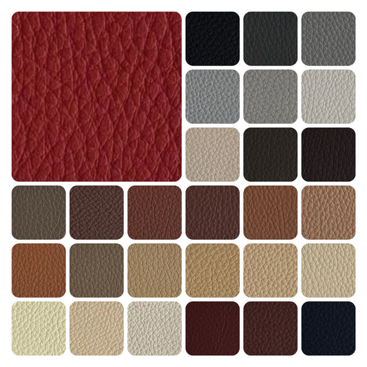 DAKOTA robust car leather | Genuine BMW-type leather in 28 colors | Leather hide 4.0 m²