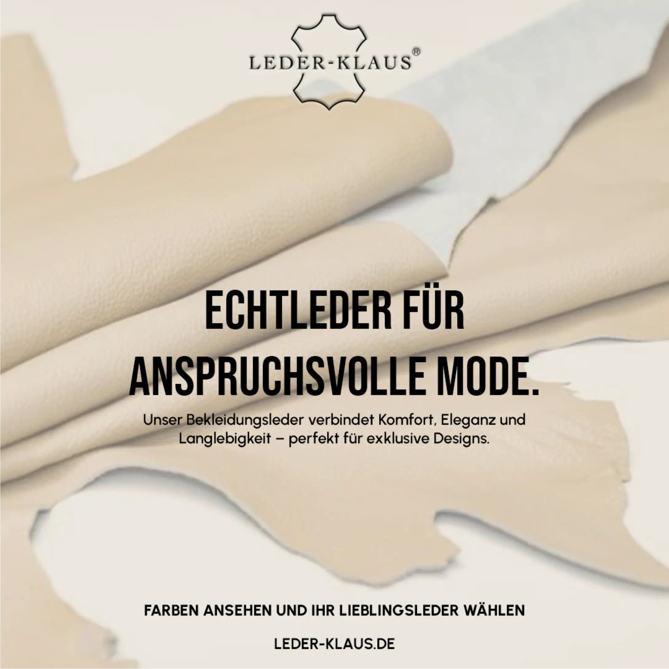 Bekleidungsleder für Mode & Design – Echtleder für Fashion & Couture