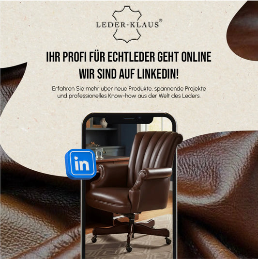 LEDER-KLAUS auf LinkedIn: Fachwissen, Projekte & Echtleder im B2B-Kontext