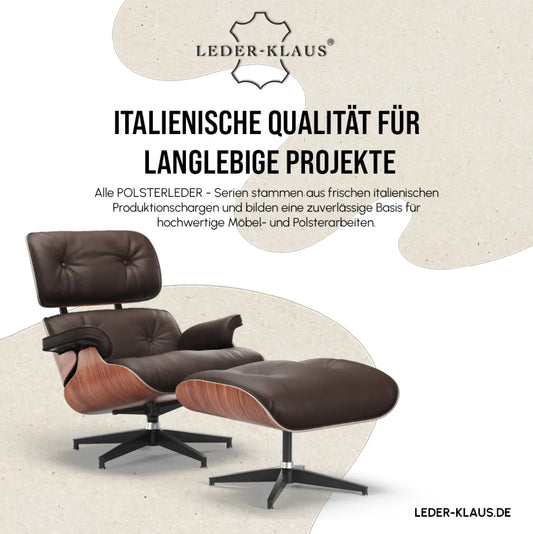 Polsterleder aus Italien – hochwertige Echtleder für Möbel & Innenräume