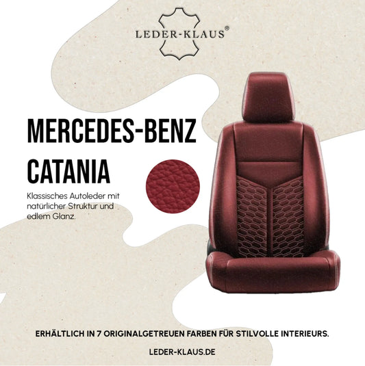 Autoleder Catania für Typ Mercedes-Benz: Modernes Premiumleder für Fahrzeuginnenräume