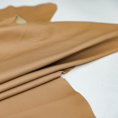 NAPPA Polsterleder karamell beige 1/1 LEDERHAUT Echtleder Leder Rindsleder PN06
