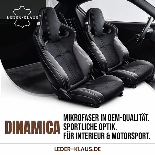 „Original DINAMICA® | 1,0 Laufmeter | 145 cm breit | Auto- und Polsterstoff | 18 Farben | Alternative zu ALCANTARA®” 3