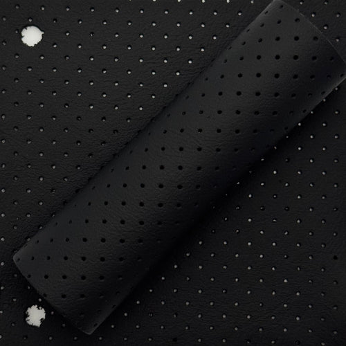 Original Porsche Nappa perforiert MK1 – echtes Autoleder schwarz