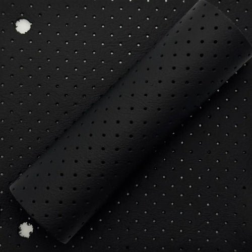 Original Porsche Nappa perforiert MK1 – echtes Autoleder schwarz