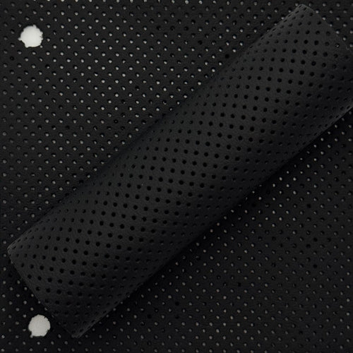 Porsche Nappa Leder perforiert MK10 – feine Lochung, schwarz