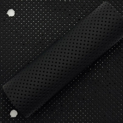 Porsche Nappa Leder perforiert MK10 – feine Lochung, schwarz