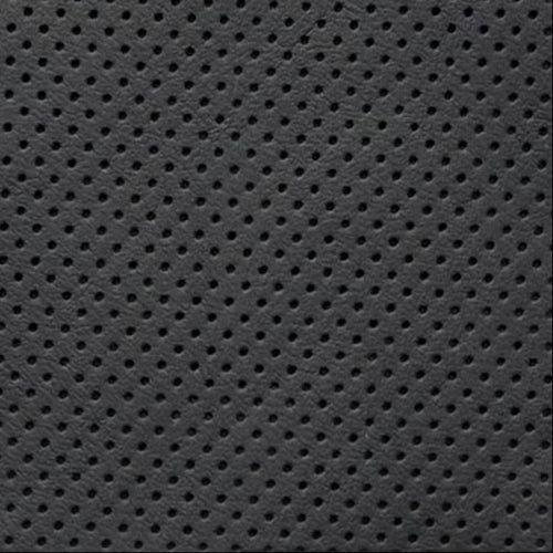 Perforiertes Porsche Nappa Leder MK3 – schwarz, glatt, hochwertig