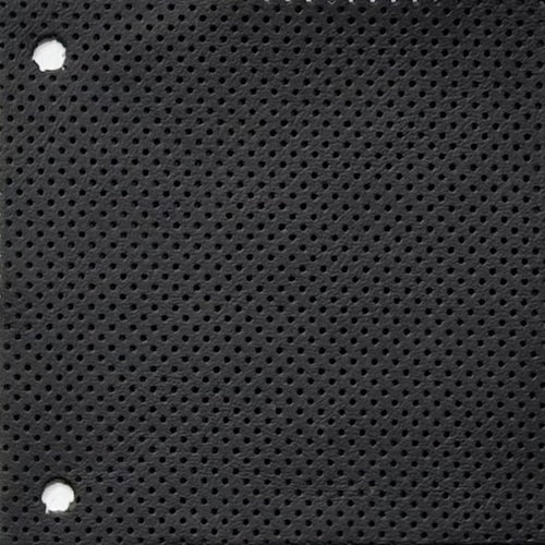 Porsche Nappa Leder perforiert MK10 – feine Lochung, schwarz