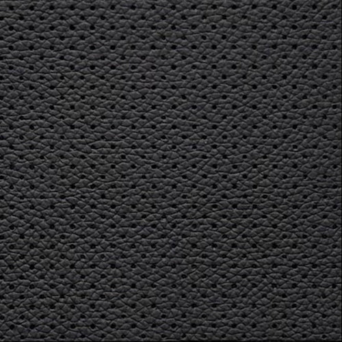 Perforiertes Autoleder MK3 Vienna schwarz – Strukturleder mit Lochung