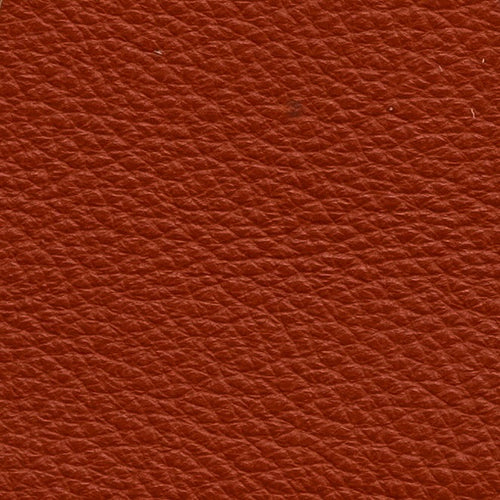 Polsterleder Dickleder Premium Seidenmatt Terrakotta – mittlere Narbung, Ganze Lederhaut