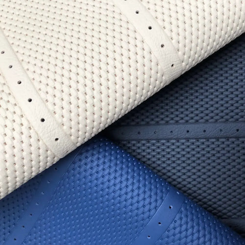 Originalgetreue Mercedes-Benz Flechtnarbe Lederperforation in verschiedenen Farbtönen