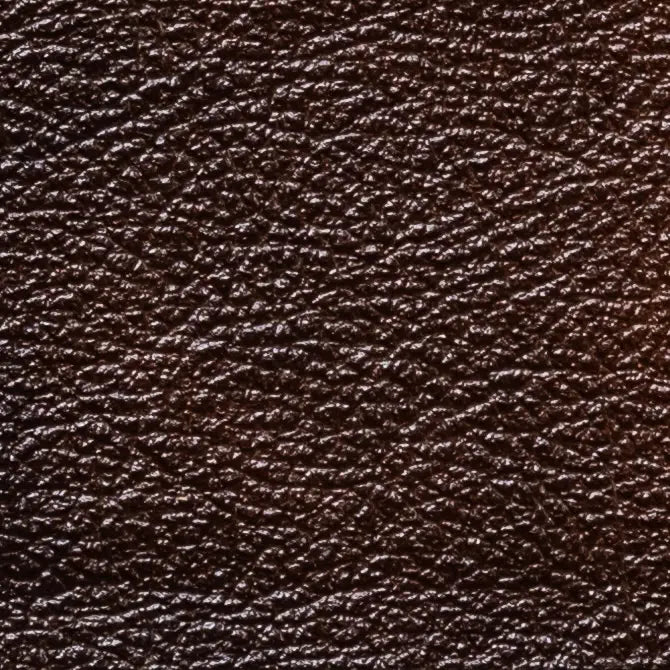 Polsterleder Hochglanz-Effekt zweifarbig glänzend – Farbe Dunkelbraun