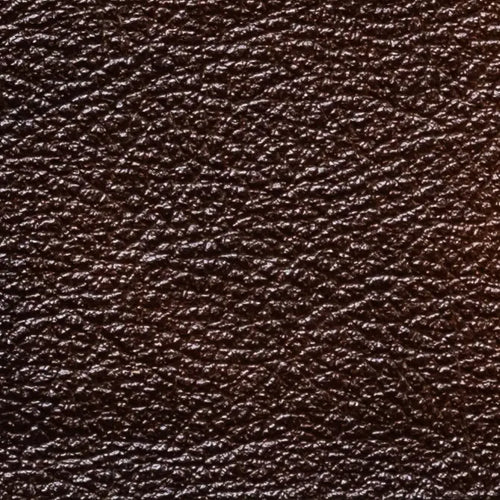 Polsterleder Hochglanz-Effekt zweifarbig glänzend – Farbe Dunkelbraun