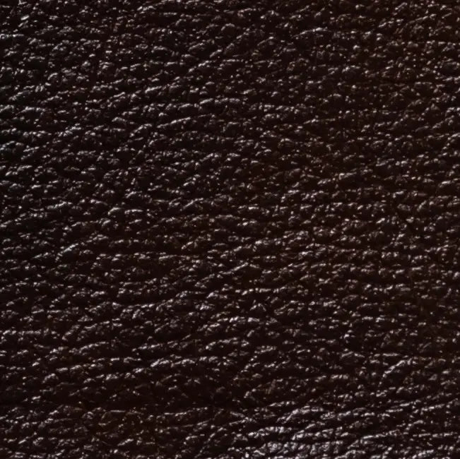 Polsterleder Hochglanz-Effekt zweifarbig glänzend – Farbe Schokobraun
