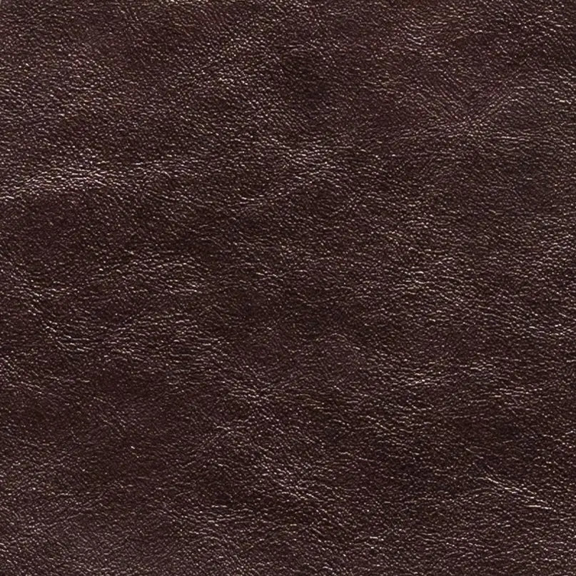 Polsterleder semi-anilin glatter Glanz glänzend – Farbe Dunkelbraun